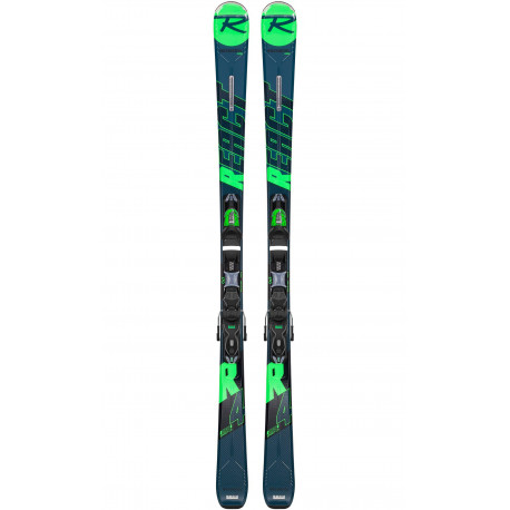 SKI REACT R4 SPORT CA + FIXATIONS XPRESS 10 B83 BLACK/GREEN