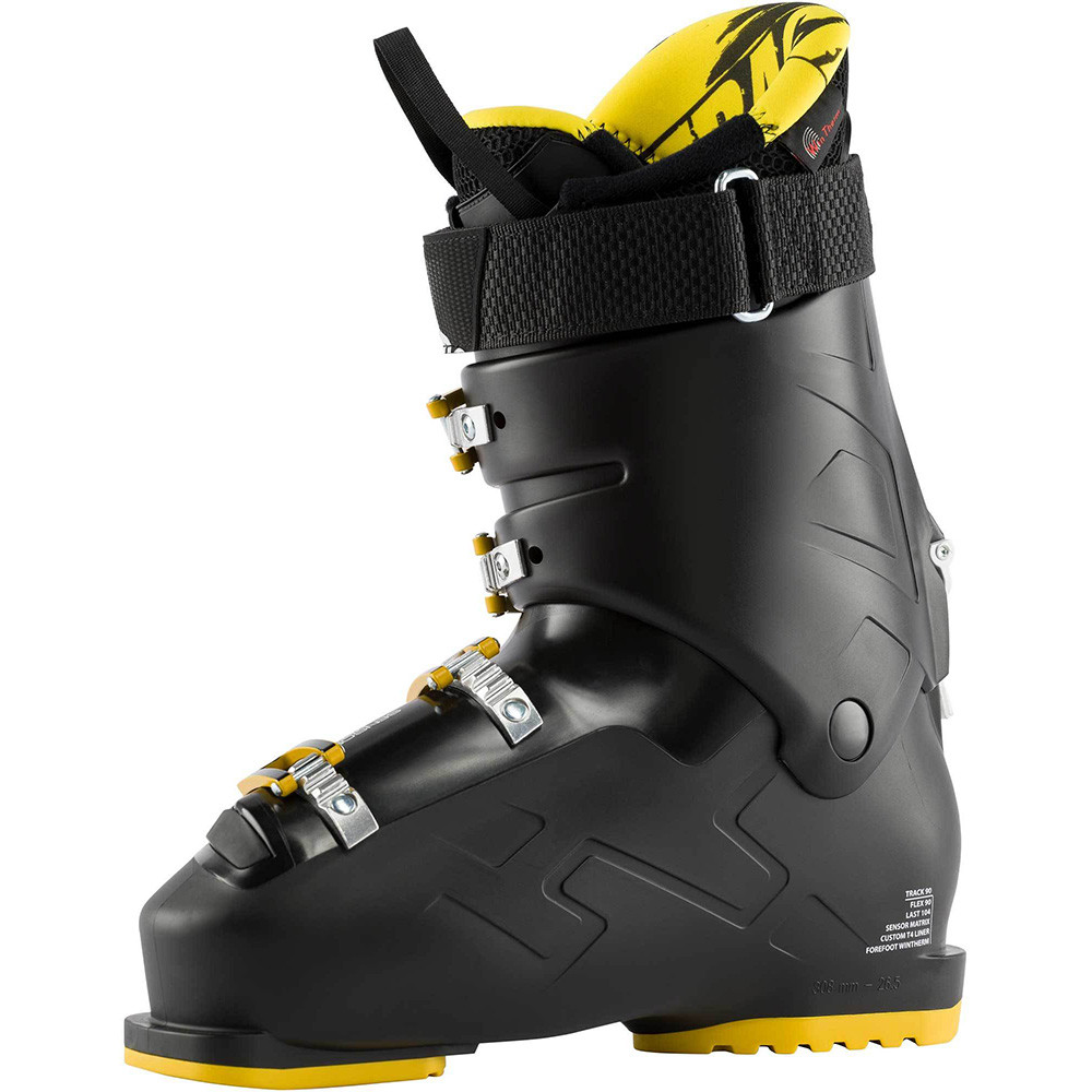 BOTAS DE ESQUÍ TRACK 90 BLACK/YELLOW