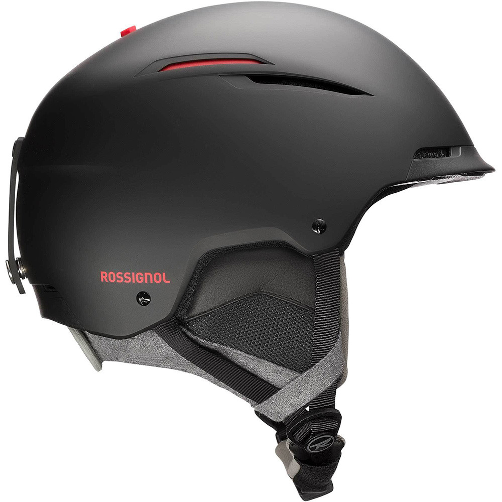 ROSSIGNOL CASQUE DE SKI FIT VISOR IMPACTS W BLACK - Easy Gliss