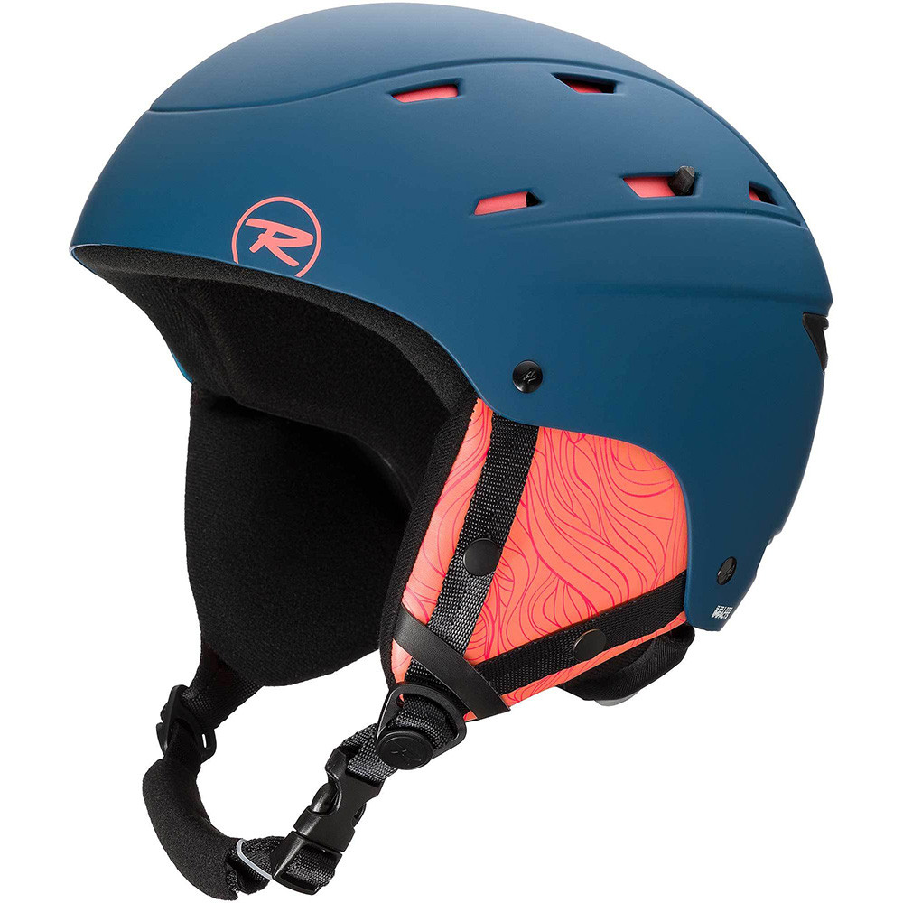 Blue Rossignol Reply Impacts W-ASTM Ski Helmet Women M/L 