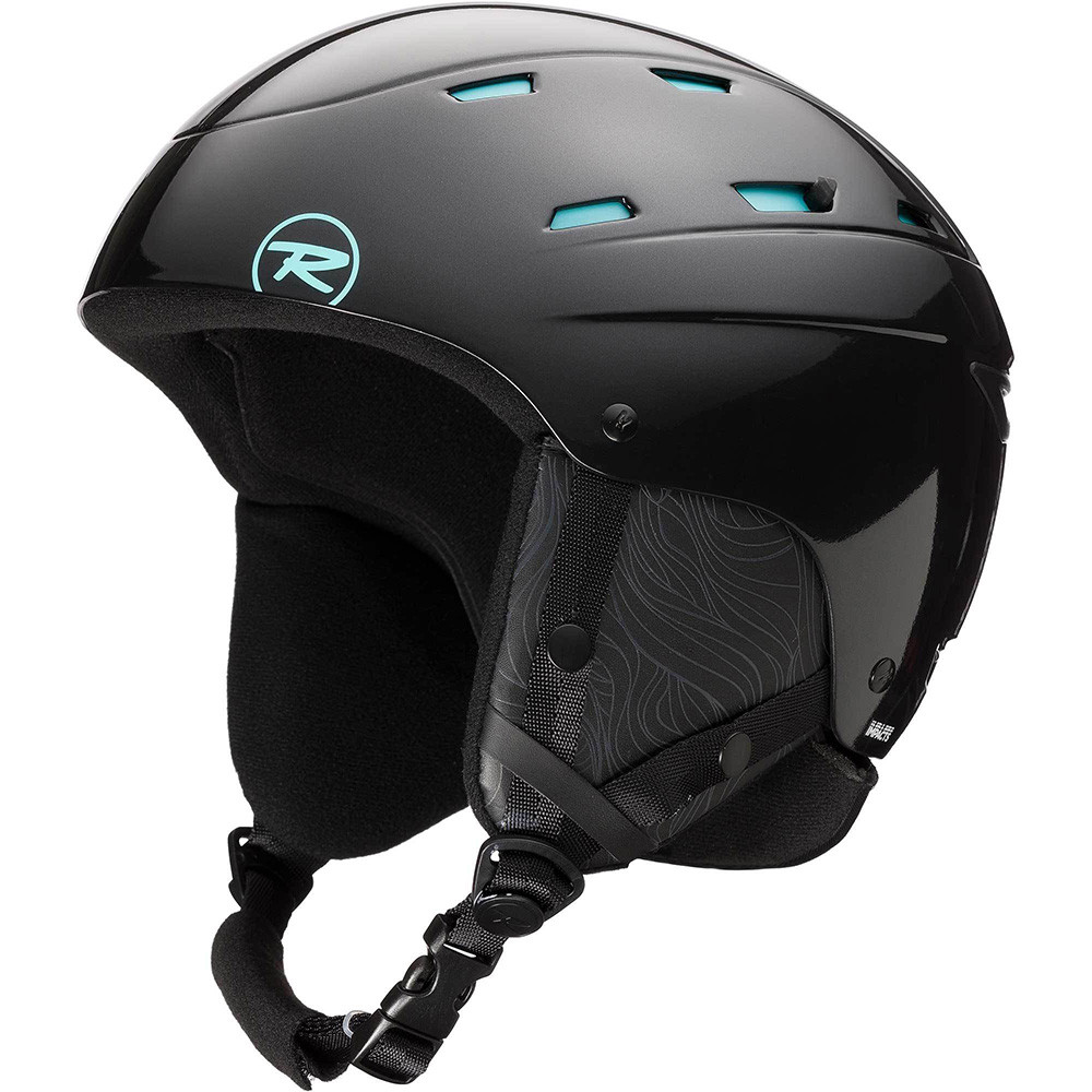 ROSSIGNOL SKI HELMET REPLY IMPACTS W BLUE Easy Gliss