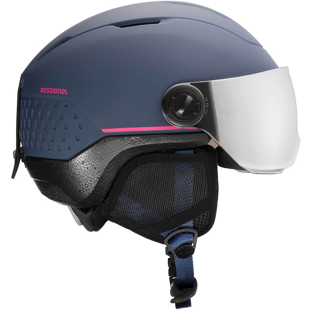 CASCO DA SCI WHOOPEE VISOR IMPACTS BLUE/PINK