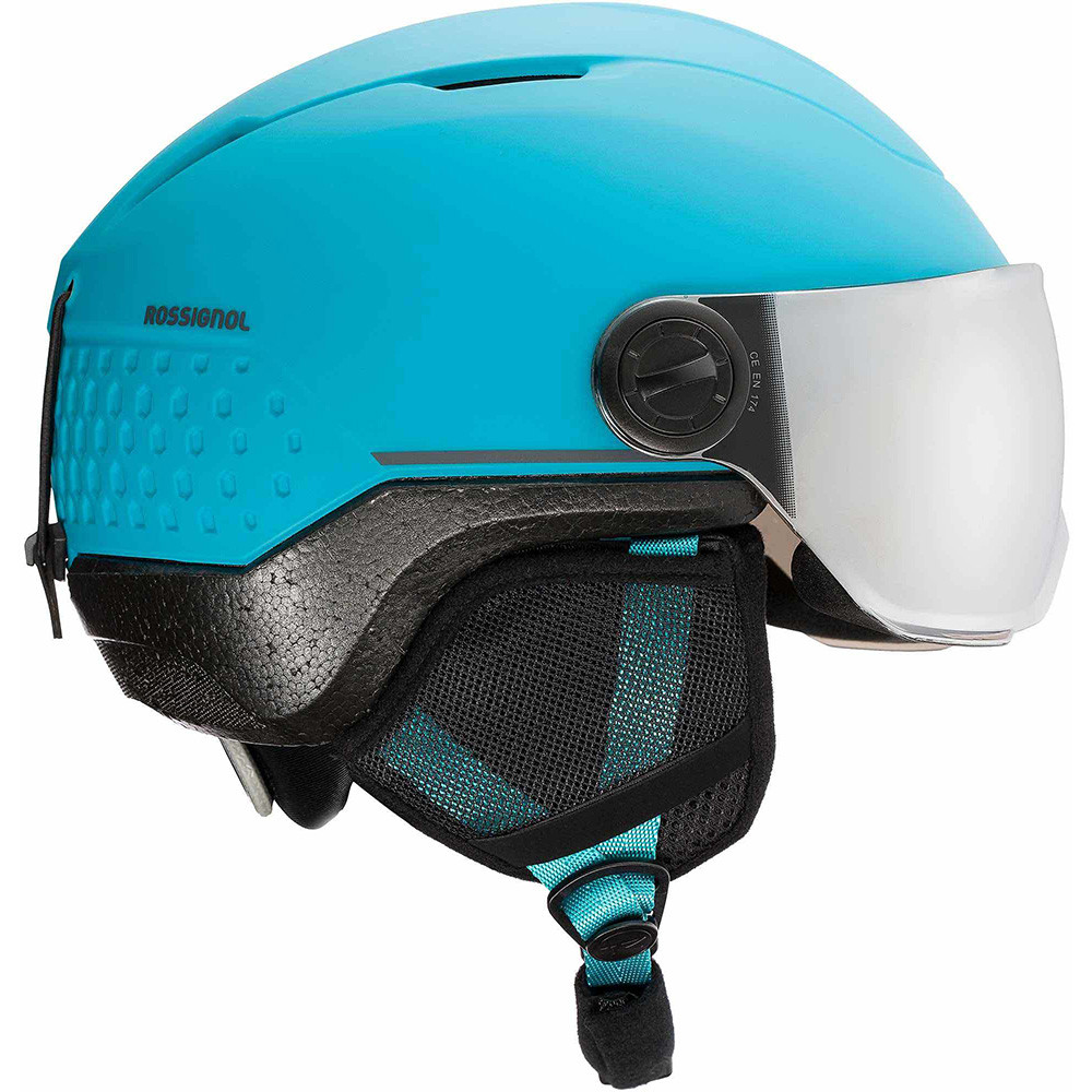 ​​​​​​​CASCO DA SCI WHOOPEE VISOR IMPACTS BLUE/BLACK