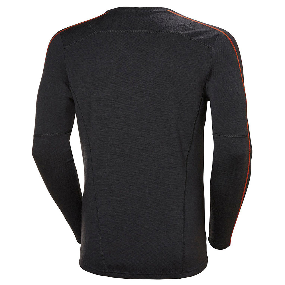 SUETER LIFA MERINO CREW EBONY