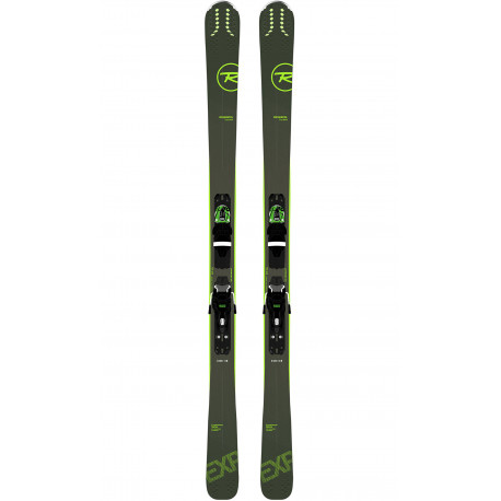 ESQUÍ EXPERIENCE 80 CI + FIJACIONES XPRESS 11 GW B83 BLACK/GREEN