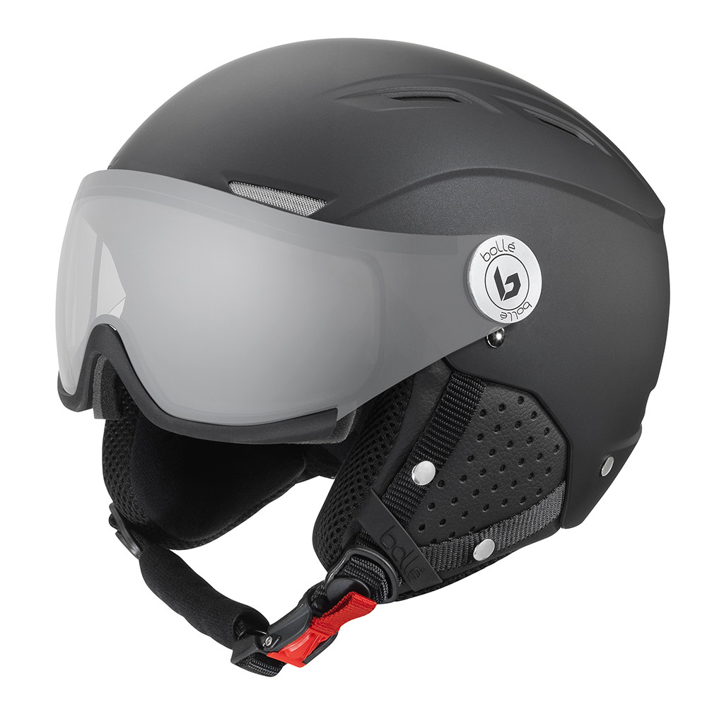 CASQUE DE SKI BACKLINE VISOR PREMIUM MATTE GALAXY BLACK W PHOTOCHROMIC SILVER