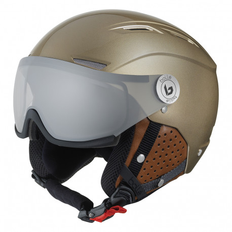 CASQUE DE SKI BACKLINE VISOR PREMIUM GOLD & COGNAC W PHOTOCHROMIC SILVER CASQUE DE SKI BACKLINE VISOR PREMIUM GOLD & COGNAC W PHOTOCHROMIC SILVER