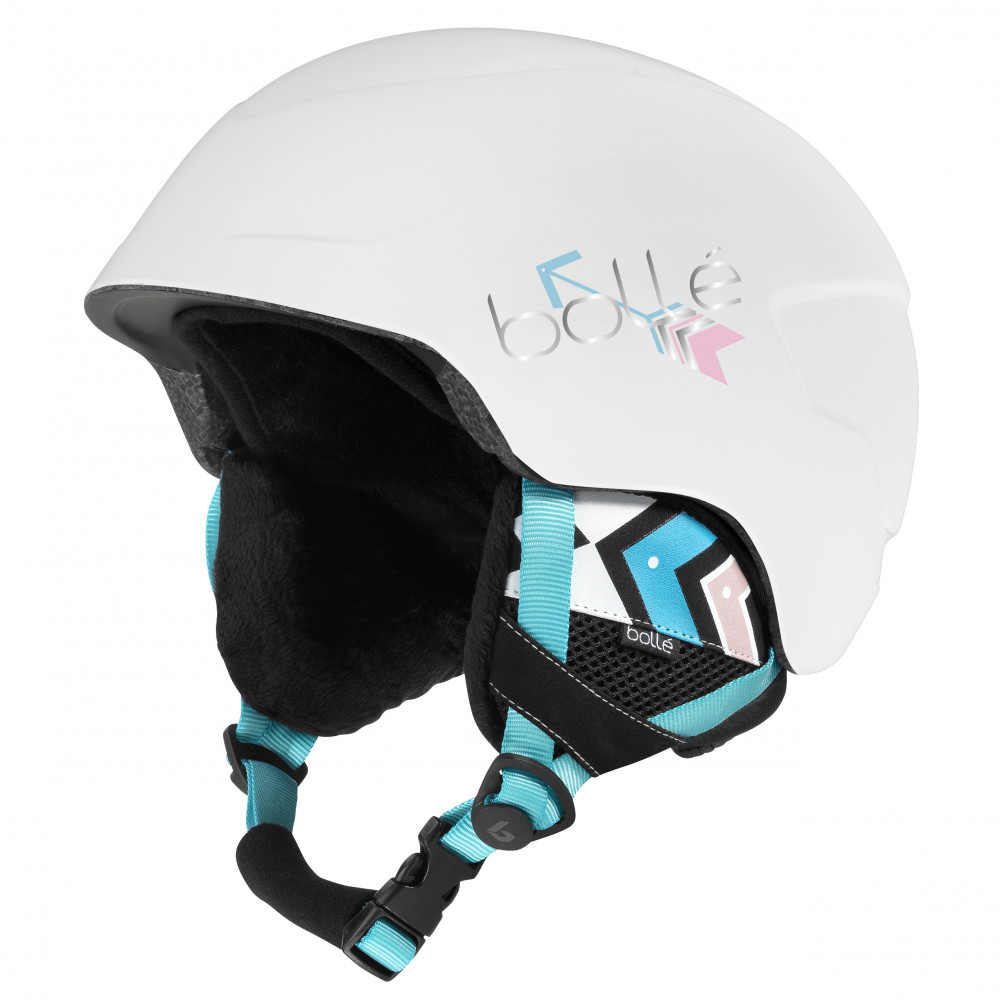 CASQUE DE SKI B-LIEVE MATTE WHITE APACHE