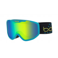 GOGGLE ROCKET PLUS MATTE BLUE & BLACK GREEN EMERALD