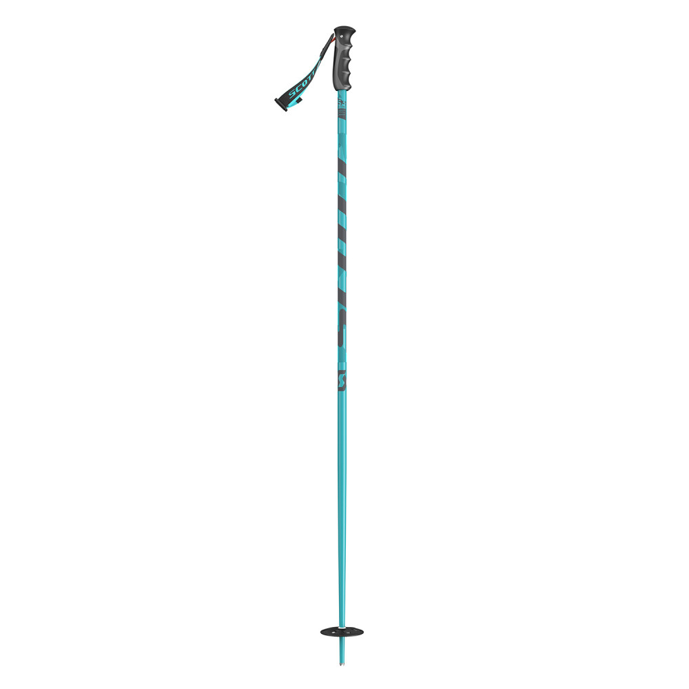 SKI POLES PUNISHER BLUE