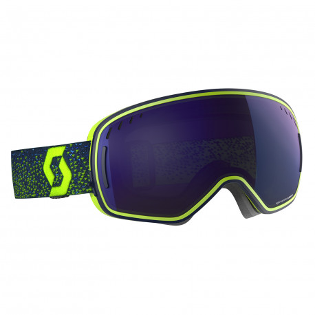 MASQUE DE SKI LCG YELLOW/BLUE/SOLAR RED CHROME