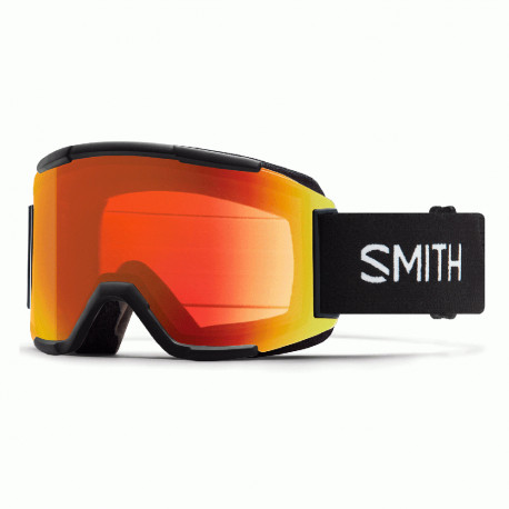 MASQUE DE SKI SQUAD BLACK CHROMAPOP PHOTOCHROMIC RED MIRROR