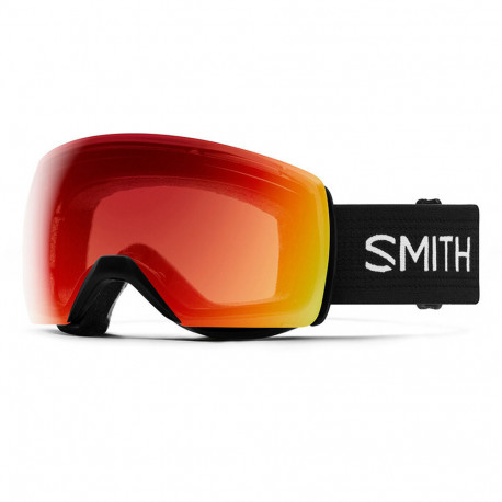 MASQUE DE SKI SKYLINE XL BLACK CHROMAPOP PHOTOCHROMIC RED MIRROR