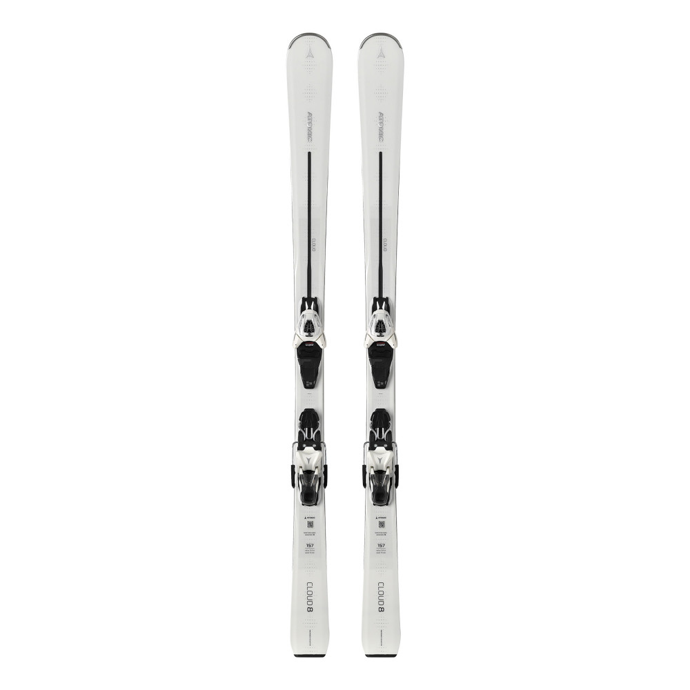 SKI CLOUD 8 + FIXATIONS E LITHIUM 10 GW L80 WHITE/BLACK/TRANSP.