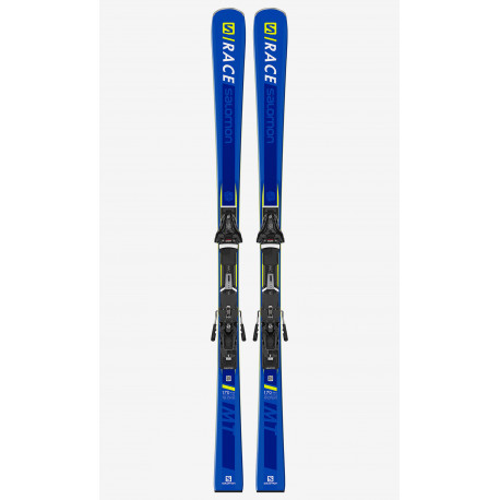 SKI S/RACE MT + FIXATIONS Z12 GW BLACK/WHITE/GREY F80