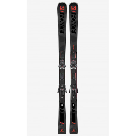 ESQUÍ S/FORCE 11 + FIJACIONES Z12 GW GREY/BLACK/RED F80