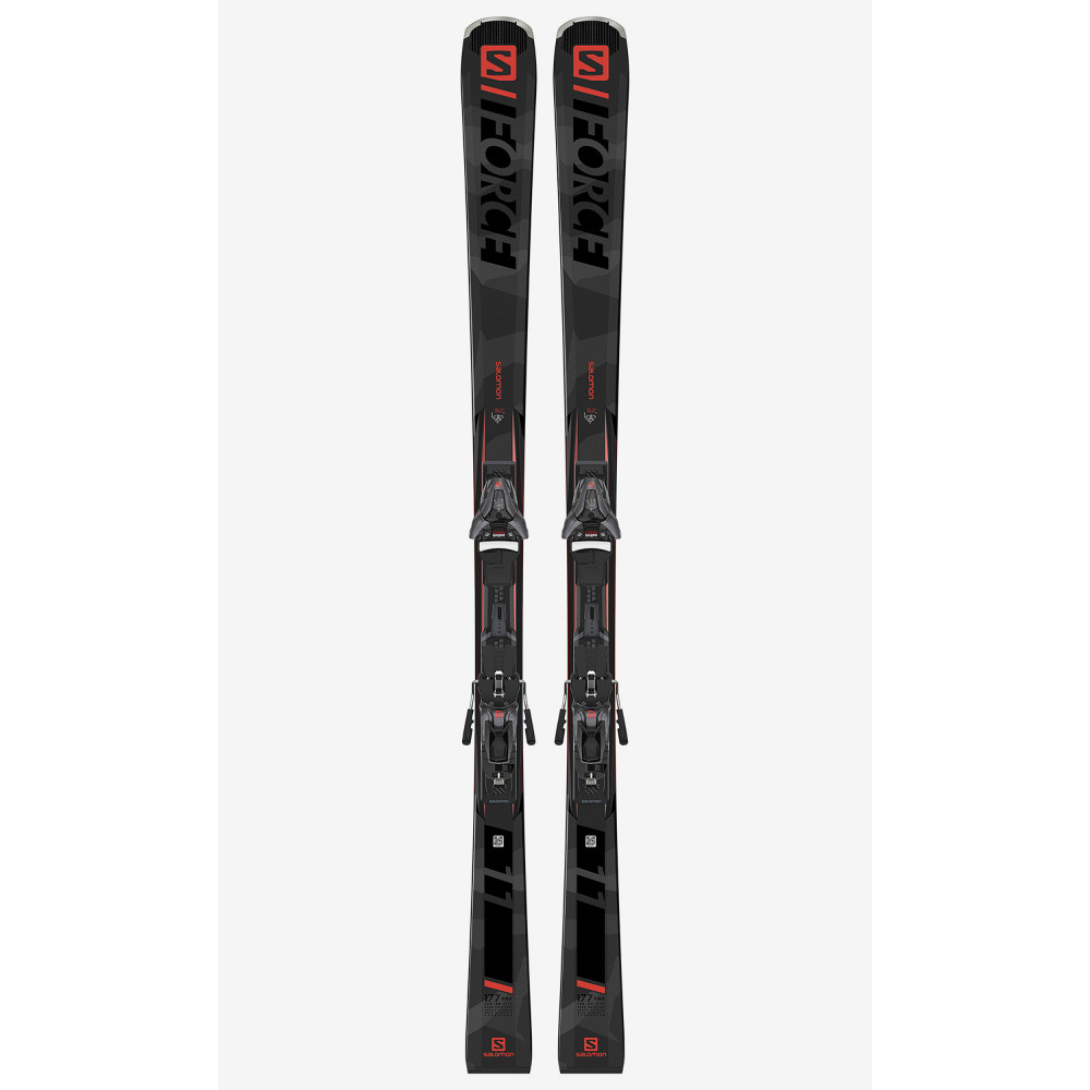 ESQUÍ S/FORCE 11 + FIJACIONES Z12 GW GREY/BLACK/RED F80