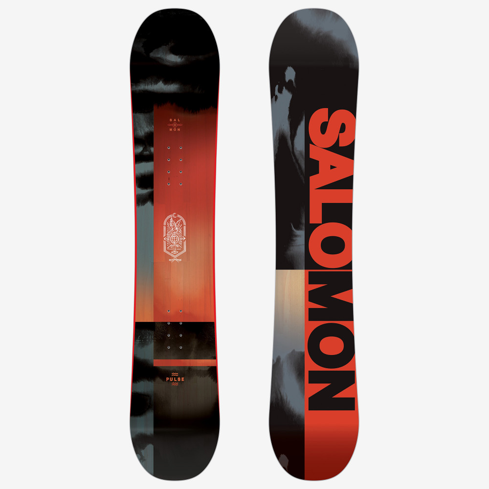 SNOWBOARD PULSE + FIXATIONS RHYTHM RED