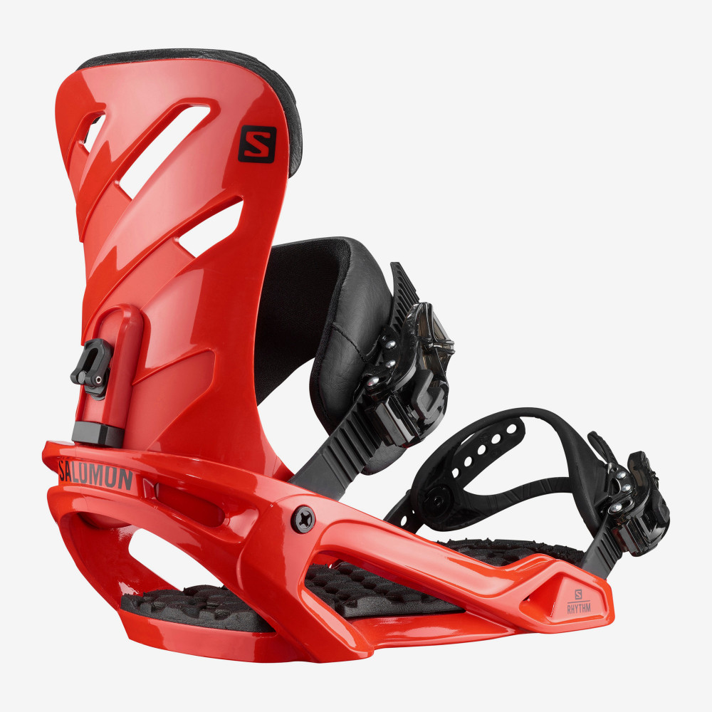 SNOWBOARD PULSE + FIXATIONS RHYTHM RED