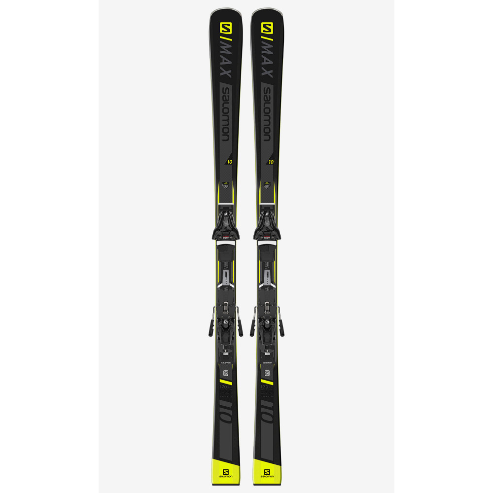 SKI S/MAX 10 + BINDUNGEN Z10 GW BLACK L80