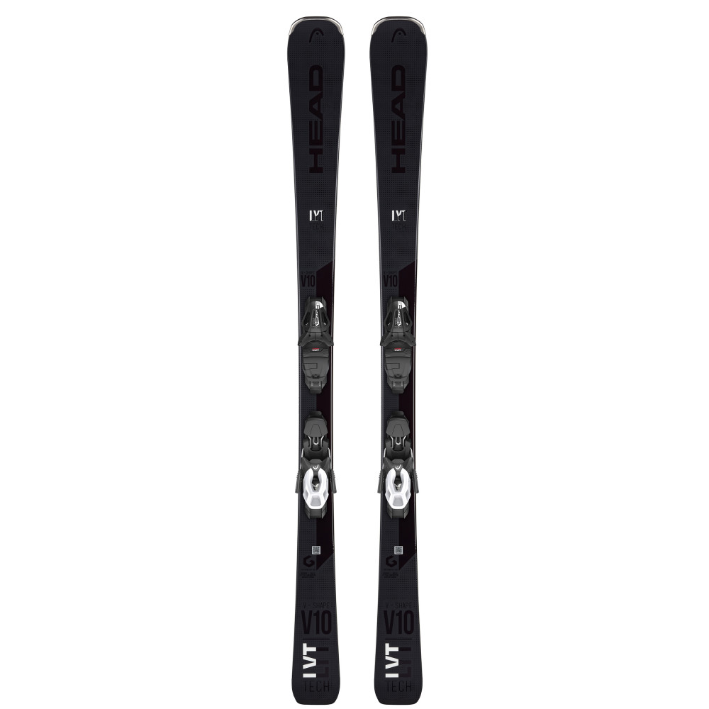 SKI V-SHAPE V10 SW LYT-PR + FIXATIONS PR 11 GW BRAKE 90 BLACK/WHITE