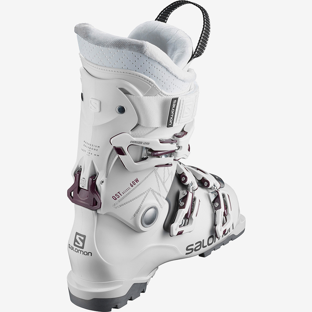 BOTAS DE ESQUÍ QST ACCESS 60 W WHITE/ANTHRACITE TRANSP.