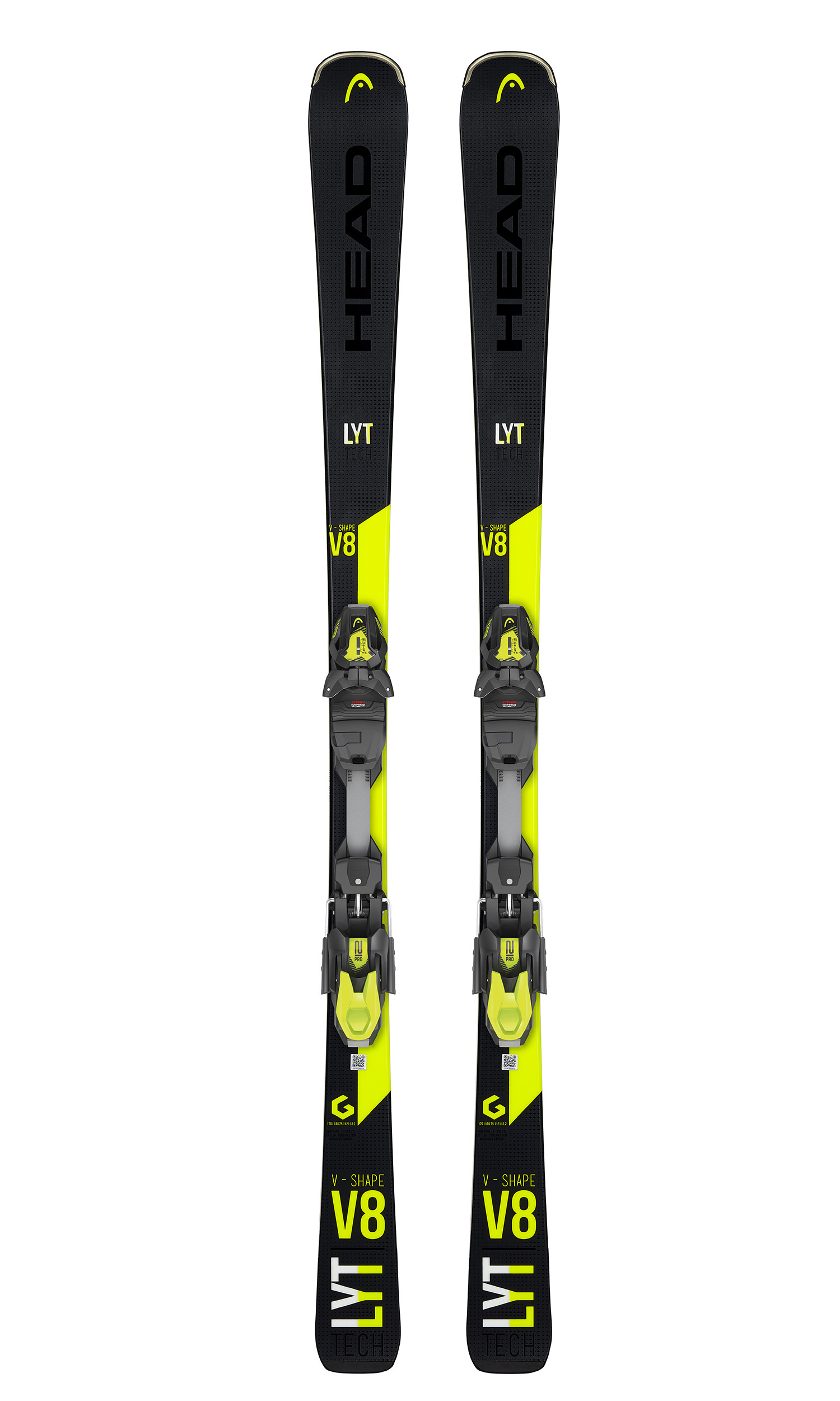 HOTWAX・チューン済】HEAD V-SHAPE V8S LYT163cm Head V8 - Lyt set