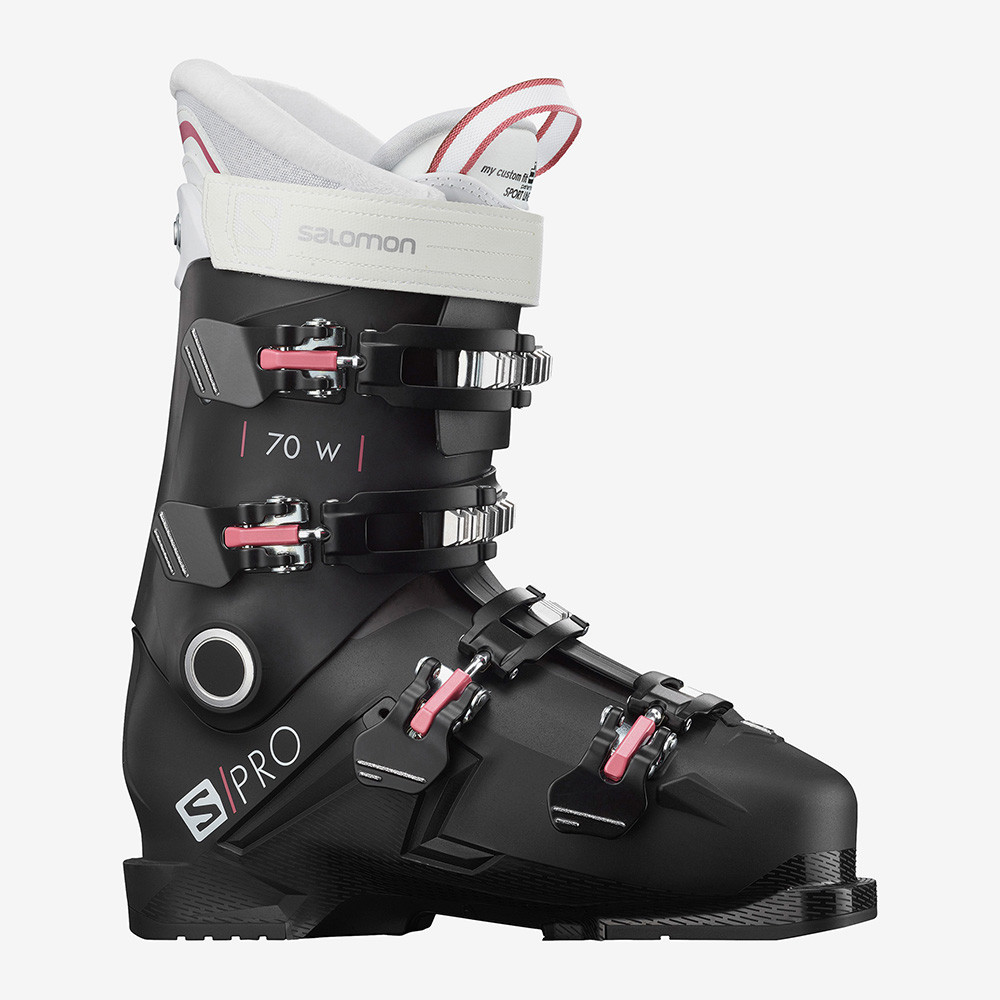 SKI BOOTS S/PRO 70 W BLACK/PINK/WHITE