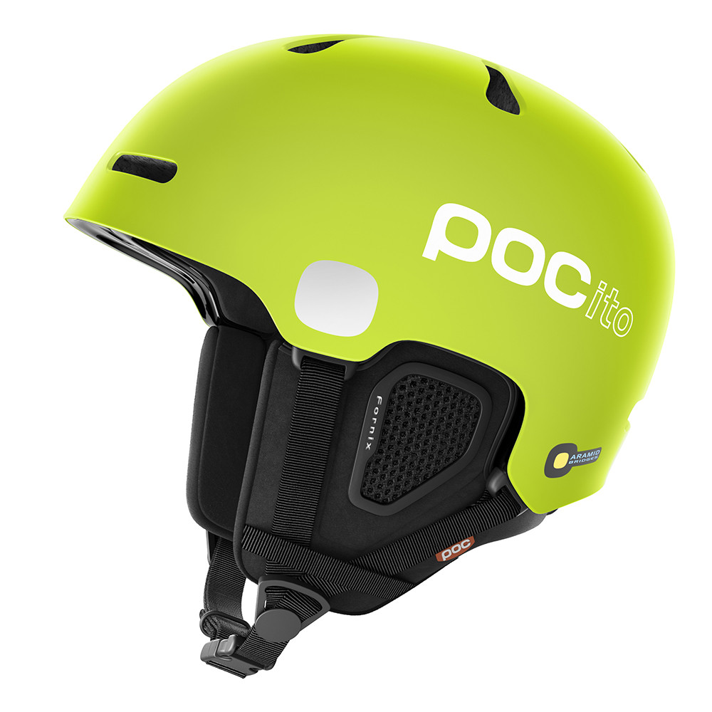 CASQUE DE SKI POCITO FORNIX FLUORESCENT YELLOW/GREEN