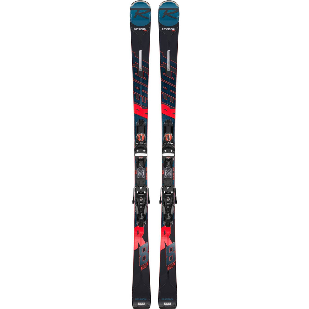 SKI REACT R8 TI + FIXATIONS SPX 12 KONECT GW B80 BK/RED