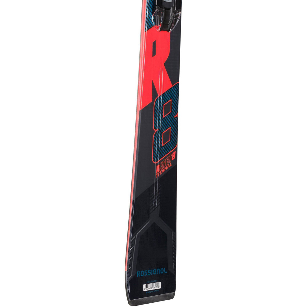 SKI REACT R8 TI + FIXATIONS SPX 12 KONECT GW B80 BK/RED