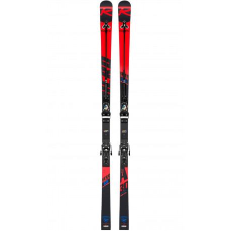 SKI HERO ATHLETE FIS GS DLC R22 + FIXATIONS PX 18 WC ROCKERACE BLACK/ICON
