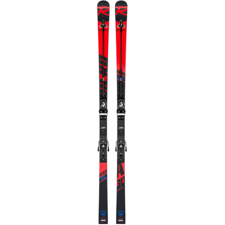 SKI HERO ATHLETE FIS GS DLC R22 + FIXATIONS PX 18 WC ROCKERACE BLACK/ICON