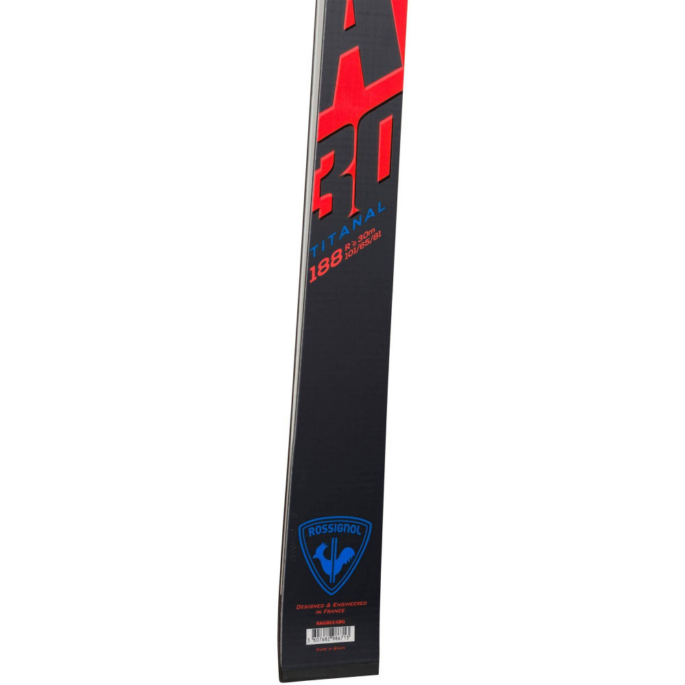 SKI HERO ATHLETE FIS GS DLC R22 + FIXATIONS PX 18 WC ROCKERACE BLACK/ICON