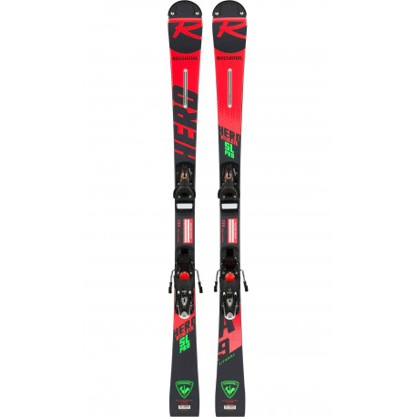 SKI HERO ATHLETE SL PRO (R20 PRO) + FIXATIONS NX JR 7 B73 BLACK/ICON