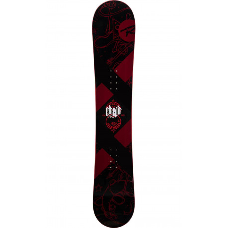 SNOWBOARD CIRCUIT + ATTACCHI BATTLE BLACK/RED M/L (40.5-48)