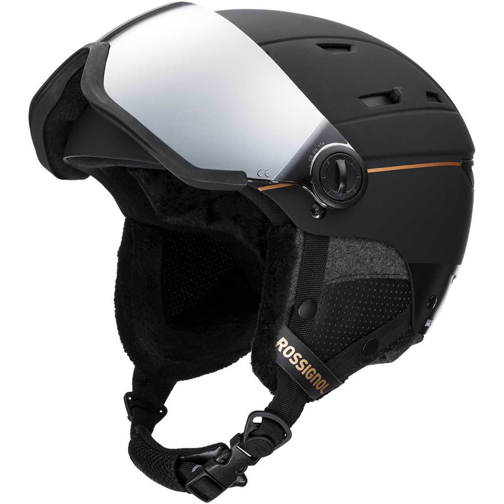 CASQUE DE SKI ALLSPEED VISOR IMPACTS W BLACK