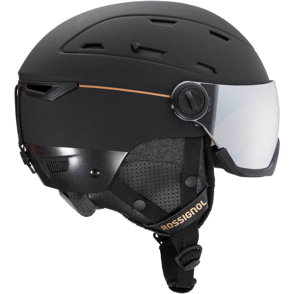 CASQUE DE SKI ALLSPEED VISOR IMPACTS W BLACK