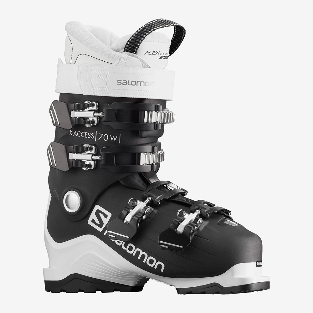 CHAUSSURE DE SKI X ACCESS 70 W BLACK/WHITE