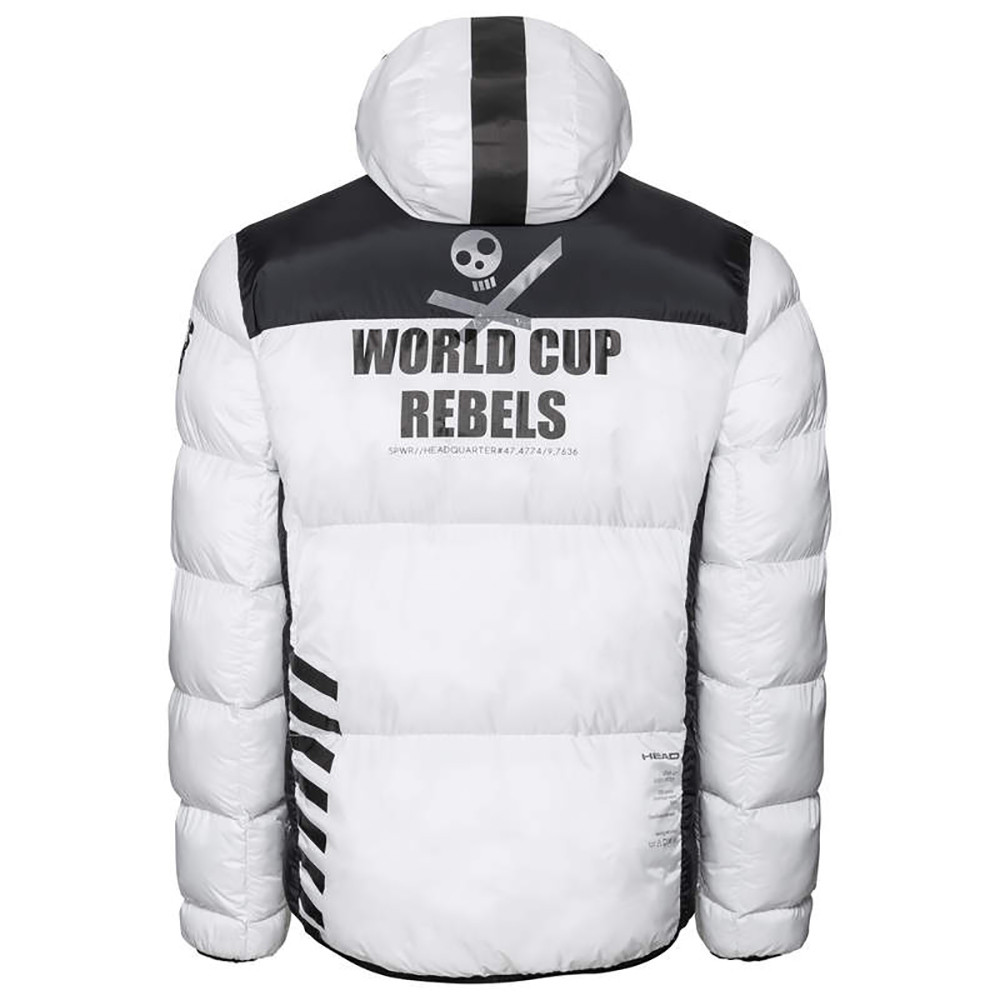 VESTE DE SKI REBELS STAR JACKET M WHITE/BLACK