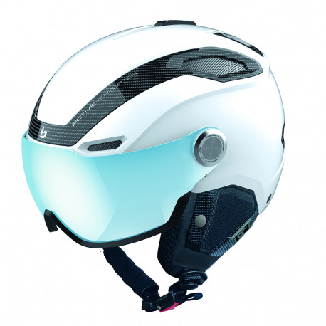 CASQUE DE SKI V-LINE CARBON MATTE WHITE PHOTOCHROMIC CAT.1 A 3 CASQUE DE SKI V-LINE CARBON MATTE WHITE PHOTOCHROMIC CAT.1 A 3