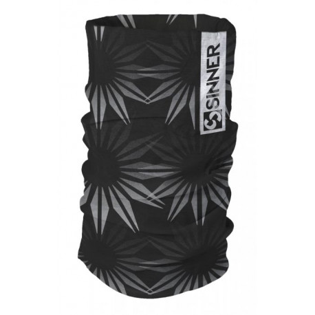 BANDANA ICE FLOWERS BLACK/GREY BANDANA ICE FLOWERS BLACK/GREY