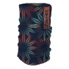 BANDANA ICE FLOWERS BLUE/ORANGE