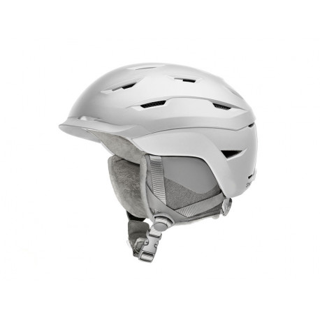 SKI HELMET LIBERTY MATTE SATIN WHITE SKI HELMET LIBERTY MATTE SATIN WHITE
