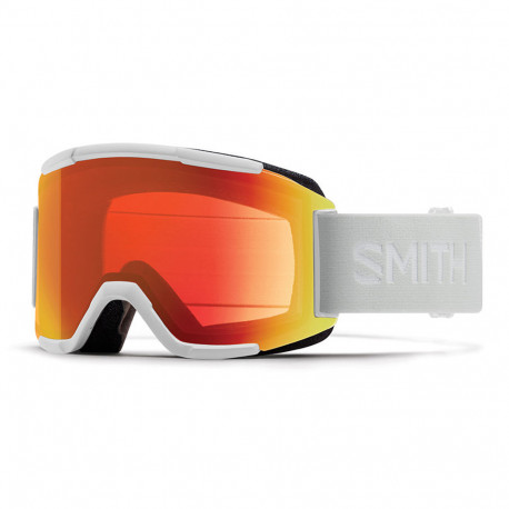 GOGGLE SQUAD WHITE VAPOR CHROMAPOP PHOTOCHROMIC RED MIRROR CAT.1-2