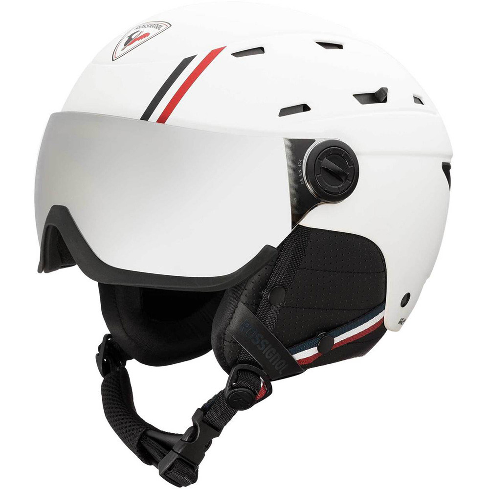 ​​​​​​​CASCO DA SCI ALLSPEED VISOR IMP STRATO WHITE