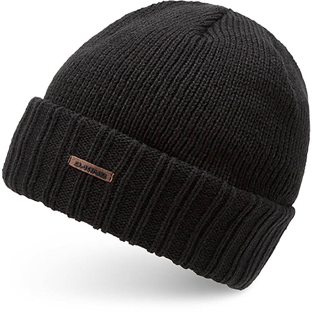 BEANIE HARVEY BLACK SOLID