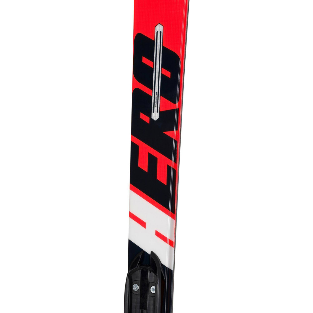 SKI HERO JR MULTI-EVENT + FIXATIONS XPRESS JR 7 B83 BLACK/WHITE