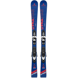 SKI TEAM SPEEDZONE + BINDUNGEN KID-X 4 B76 BLACK/WHITE