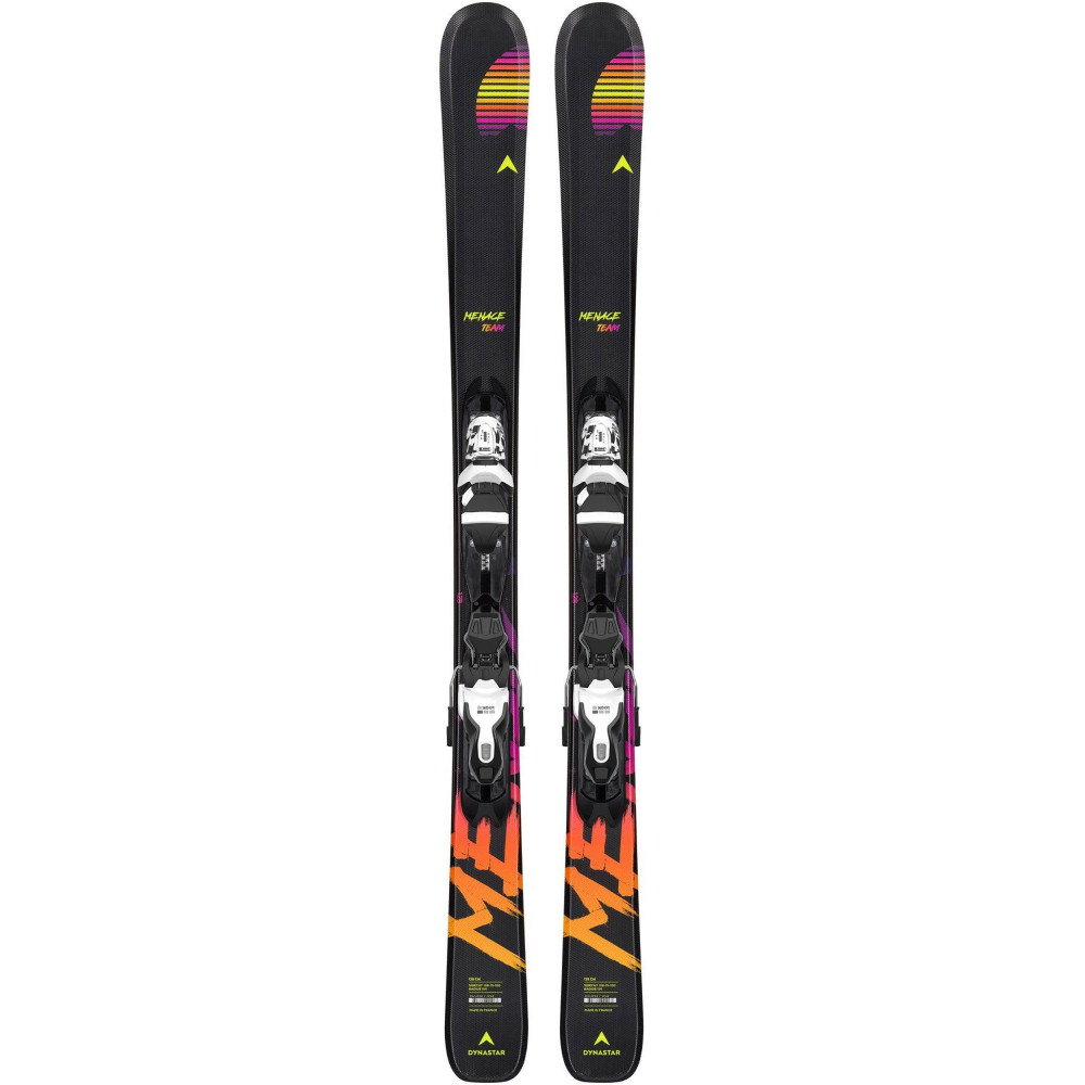 SKI MENACE TEAM + XPRESS JR 7 B83 BLACK/WHITE